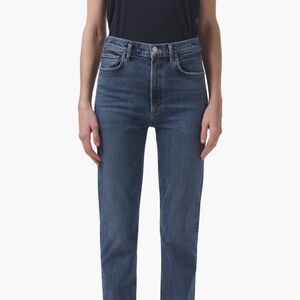 Agolde High Rise Blue Jeans